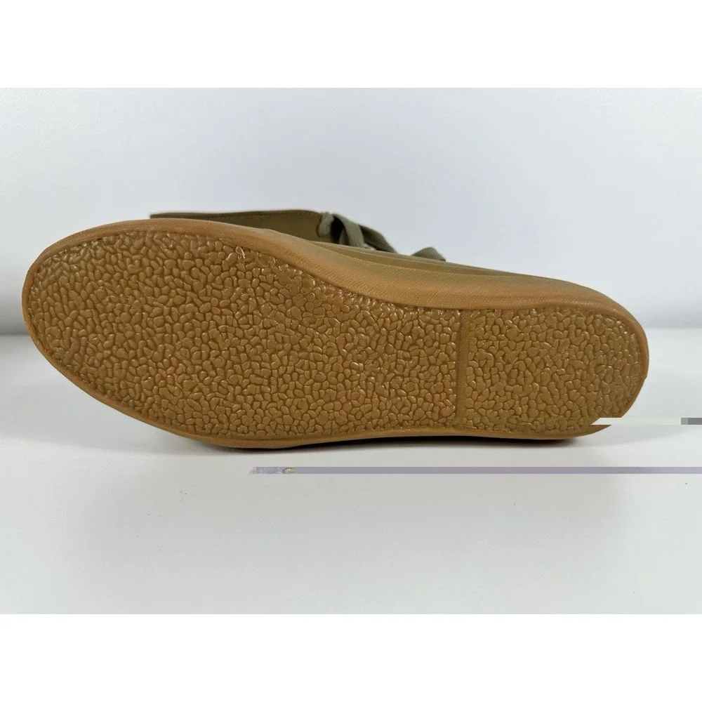 L.L. Bean Khaki‎ Leather Chukka Boots Mens 10 1/2 M Lace Up NEW